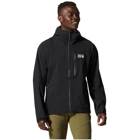 Mountain Hardwear Men's Stretch Ozonic Jacket, Black, L Cover
