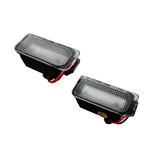 Lámparas de matrícula de coche Ford Kuga MK1 MK2 y Fiesta luces traseras 2 Uds