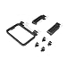 Produktbild Weber Works Organiser Kit/Snap On Accessories for Side Rails on Works Side Tables, Dishwasher Safe, Includes Kitchen Roll Holder, Bin Bag Holder and 4 Tool Hooks