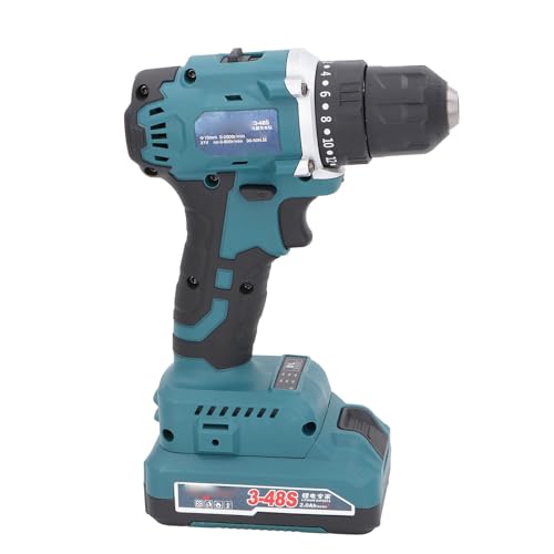 Set Taladro Inalámbrico 21V 20+1 Ajustes Sin Escobillas