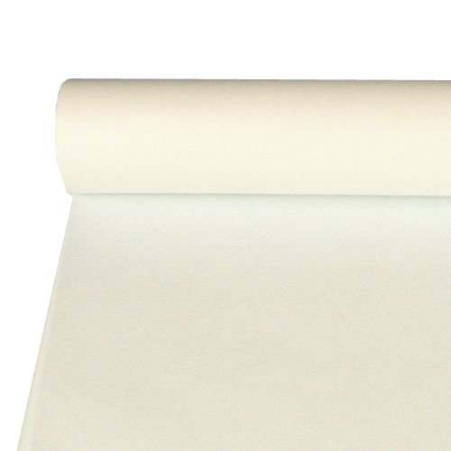 Preisvergleich Produktbild PARTY DISCOUNT NEU Tischtuch aus Vlies, weiß 10 x 1,18 m