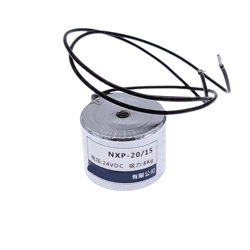 Aimant électrique de levage 12V solénoïde aspiration 2,5kg P20/15 25N
