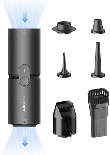 HOTO Handheld Vacuum Cleaner Cordless, Compressed