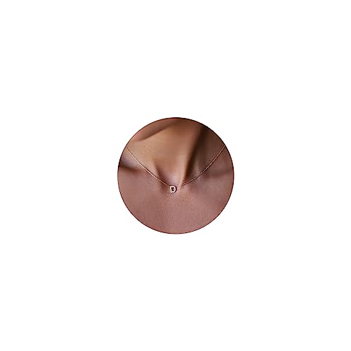 Collier initiales pour femmes pendentif lettre personnalisé cz le cadeau d'anniversaire idéal