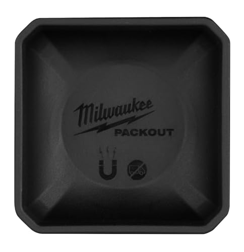 Milwaukee Electric - PACKOUT. Magnetic BIN, Red/Black, 2.13 L x 4.29 W x 4.29 H - Image 2