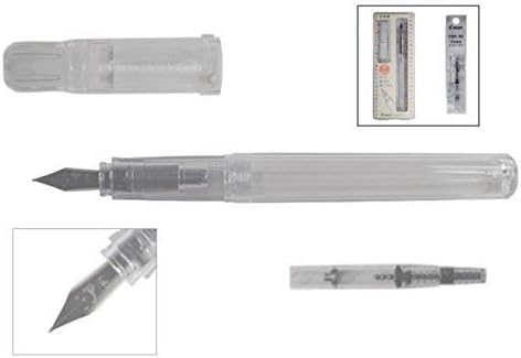 Pilot Kakuno Fountain Pen (Fine-Nib, Non Color Body) with Converter (CON-40) Set