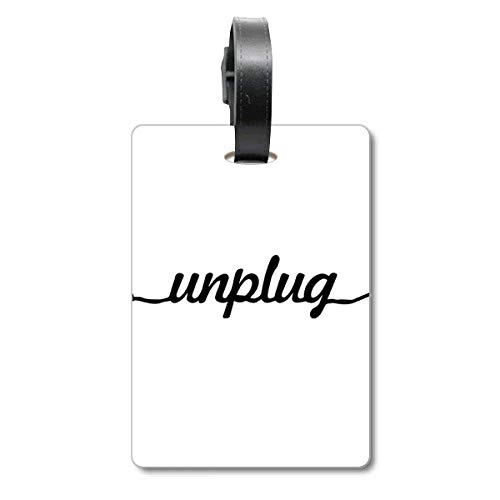 Étiquette d identification pour valise Unplug évite les erreurs de bagages en soute