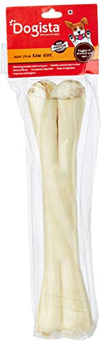Dogista Rawhide Pressed Chew Bone 10 (Pack of 4) (B08QX7G65S) Amazon Price History, Amazon Price Tracker
