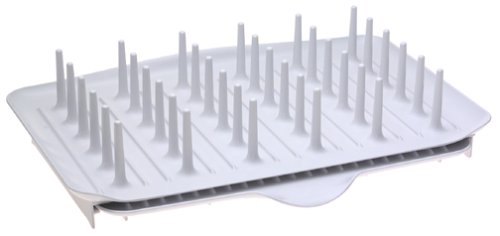 OXO Good Grips Expandable Dish Rack, White