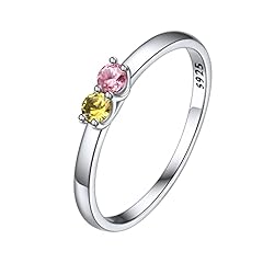 A. 2 birthstones only-silver