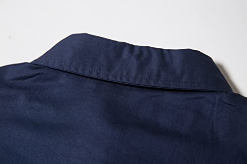 Image of Tronjori Boys Short Sleeve Button Down Casual Woven Shirt Two Pockets