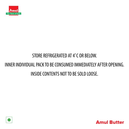 Image of Amul School Pack Salted Butter Pasteurised, 100 Gm