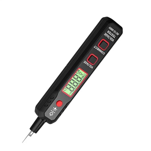 Detector de voltaje, herramienta eléctrica de probador de cables,Detector de voltaje de CA PENA ELÉCTRICA | Probador de circuito eléctrico multifuncional, medidor de corriente de servicio pesado, mult