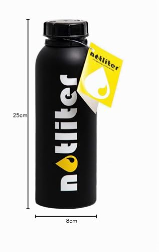 Miniatura 7 de Notliter Lata De Gasolina Botella De Combustible Negra Mate 1,25 Litros Gasolina, Diesel, Agua Etc. Licencia De Conducir Aprobada Regalo Regalo De Una Moto Botella De Gasolina Motocicleta