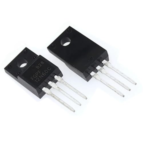 FQPF12N60C Transistor à commutation rapide sous boîtier isolé TO-220 - 5