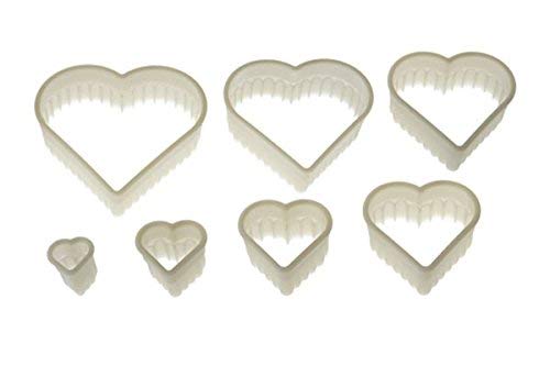 Silikomart Wonder Cakes by 72.307.87.0069 Set di formine per Biscotti/Decorazioni Pasta Zucchero/Pasta Cioccolato Forma Ovale Nylon Bianco 3,5 x 11,5 x 11,5 cm