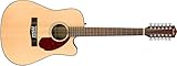 1 unidad Fender CD-140SCE-12 Natural + Estuche Guitarra Acústica