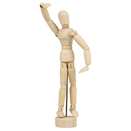 Larcele Articulaciones Humanas de Madera Maniquíes MRMX-01 (15.3cm)