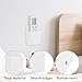 2 Pack White Remote Control Holder, Self adhesive Wall Mount Storage Box for TV and Air Conditioner Remote Controls, Pen Holder Organizers and Accessories for Home Office School