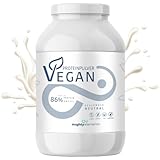Mighty Elements VEGANES PROTEIN NEUTRAL 1kg - 85% pflanzliches Eiweiß, 5k-Proteinpulver Eiweißpulver ohne Gluten, Laktose & Milcheiweiß, Eiweißshake, Muskelaufbau