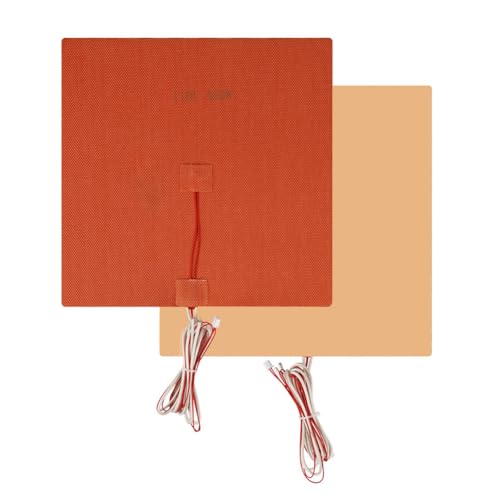 Coussin chauffant en silicone 250x250mm pour imprimante 3D avec câble 100cm
