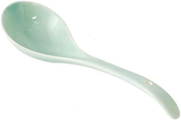 spoons,soup spoons,Spoons for Cooking Kitchen Small Porridge Spoon, Ceramic Small Spoon, Household Soup Spoon, Large Long-handled Porcelain Spoon, Large Soup Spoon Dinner Spoon Teaspoons