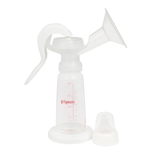Image of Pigeon Manual Breast Pump Essential | One-Hand Adjustable Pumping System | Less Fuss, Less Hassle | BPA & BPS Safe Materials | Comfortable Breastfeeding Support
