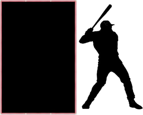 Gulfmore 6x8 Feet Baseball Softball Batting Cage Backstop for Pitching Training with Black Vinyl Strike Zone Backdrop for Hitting Practice