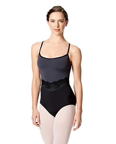 Justaucorps de ballet noir ABRIL XS l'élégance des lignes épurées