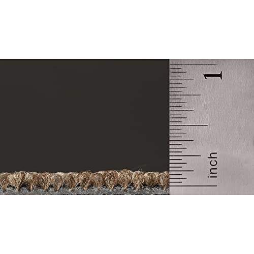 Mohawk Basics 24" x 24" Berber (Loop pile), 0.07" Pile Height, Carpet Tile, PET Fiber, Walnut Color, (24 Tiles), (96 sqft/carton) by Mohawk - Image 7