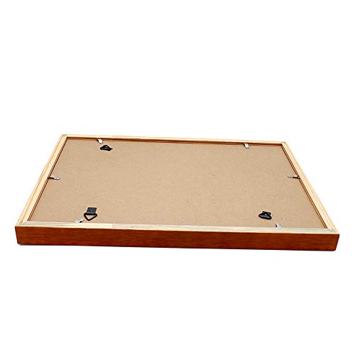 J&X medaillenhouder, race bib medaillen-display vitrine met houten frame, medaillenframe voor of loopmedaille… - Image 6