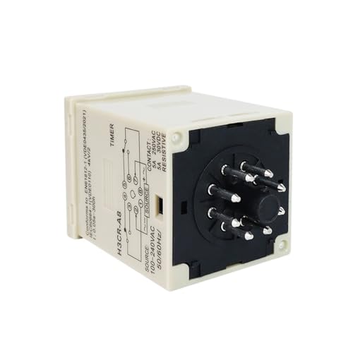 Relais H3CR-A8 100-240VAC temporisateur de cycle d'arrêt 8PIN 24-220VACDC