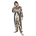 Nexawaveo The All-Day Snuggle Suit 2-in-1 Hooded Pajamas & Cozy Lounge Set Fashionable Rabbit Dark Gray 9-11Y