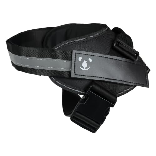 Adjustable No-Pull Dog Harness Vest with 3 Leash Clips