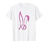 Bunnie XO – Pink Logo On White T-Shirt