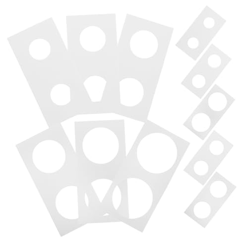 BESPORTBLE 300pcs Coin Collection Box Coin Collecting Coins Holder Holders for Coins Coin Sleeves for All Coins Coin Holders Coin Capsules Case Coin Cases for Collectors White Paper