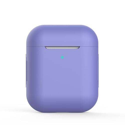 Protective Case for Apple Airpods 2 Silicone Case Airpod Case (Evergreen)