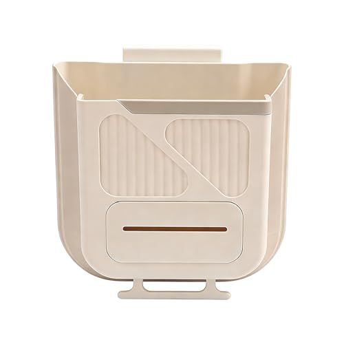 Poubelle pour la cuisine pliable et suspendable pour porte de placard et plan de travail