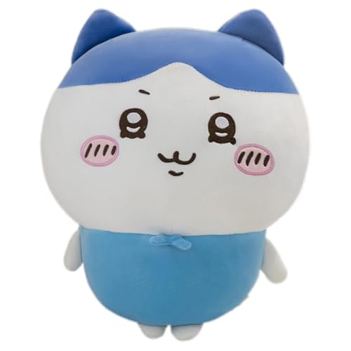 AKFJP ハチワレ ぬいぐるみ 抱き枕 ハチワレ クッション かわいい おもちゃ 昼枕 柔らかい 睡眠枕 漫画 人形 クリスマス 女の子 誕生日 プレゼント人形 誕生日のおもちゃ 贈り物 ぬいぐるみ キッズパーティー用品 80cm