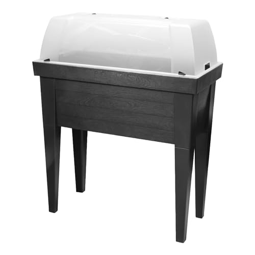 Preisvergleich Produktbild Jelenia Plast Hochbeet XXL mit Deckel 100x106x50cm Pflanzen Garten Anzuchttopf