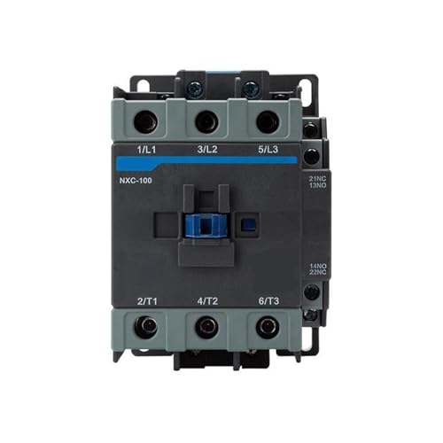 Contacteur AC électrique NXC-100 220V triphasé pour commande de moteur