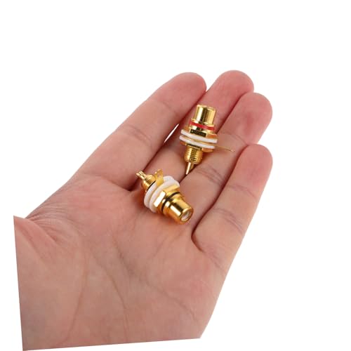 Socket para proyectos DIY de audio con acabado robusto para paneles 4