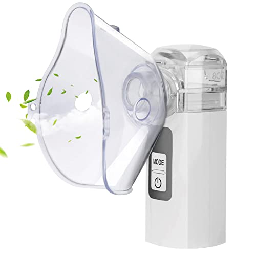 Portable Nebulizer, Handheld Nebulizer Inhaler for Adults/Childen, Mesh Nebulizer for Home Use and Travel