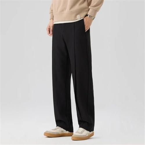 Men’s Autumn Casual Suit Pants Korean Men’s Pants Straight Loose Sweatpants Soft Wide Leg3