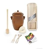 K & K Ensemble de pots de jardinage [Forme 2] avec accessoires complets en différentes tailles 7 l