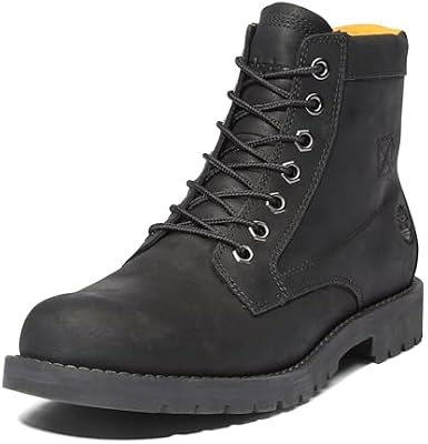 Timberland Men's Redwood Falls Waterproof Boot, Black, 7.5 Medium