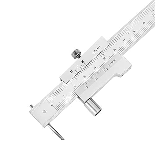 Calibrador Vernier 0-200mm ZTBH para carpintería miniatura 5