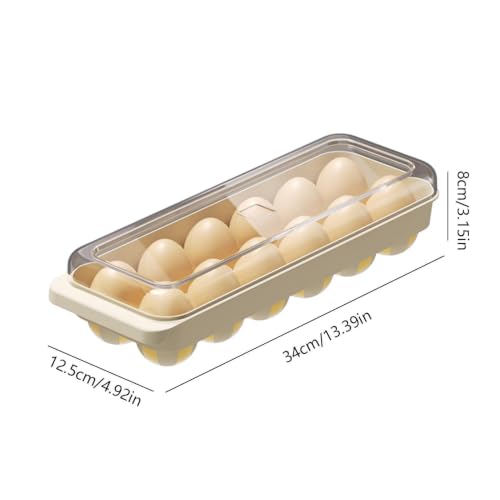 Organizador de huevos transparente para una cocina moderna y despensa organizada 6