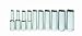 Williams 30937 10-Piece 1/4-Inch Drive Deep 12 Point Socket Set