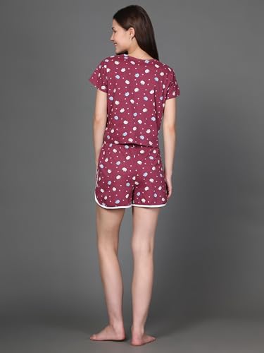Image of B STORIES Women's Cotton Pyjama Set | Comfort and Relexed Nightsuit for Ladies